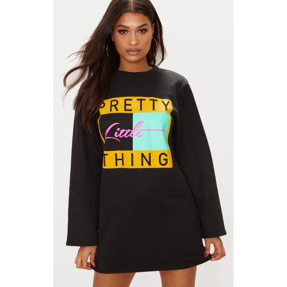 PrettyLittleThing Dresses & Skirts - Pretty Little Thing Slogan Dress